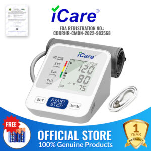 iCare CK238 USB Powered Automatic Digital Blood Pressure Monitor with Heart Rate Pulse