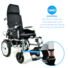 iCare E510 Power Heavy Duty  Adjustable Electric Wheelchair - Image 5