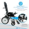 iCare E510 Power Heavy Duty  Adjustable Electric Wheelchair - Image 7