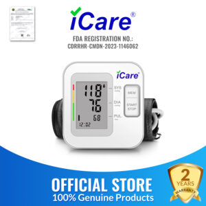 iCare CK220 Automatic Digital Blood Pressure Monitor Large arm cuff 22cm-42cm