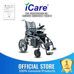 iCare E610 Max Heavy Duty Electromagnetic Brake Wheelchair