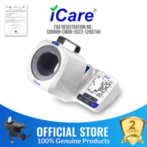 iCare BK36 Automatic Digital Blood Pressure Monitor with Backlit Screen and Voice Broadcast